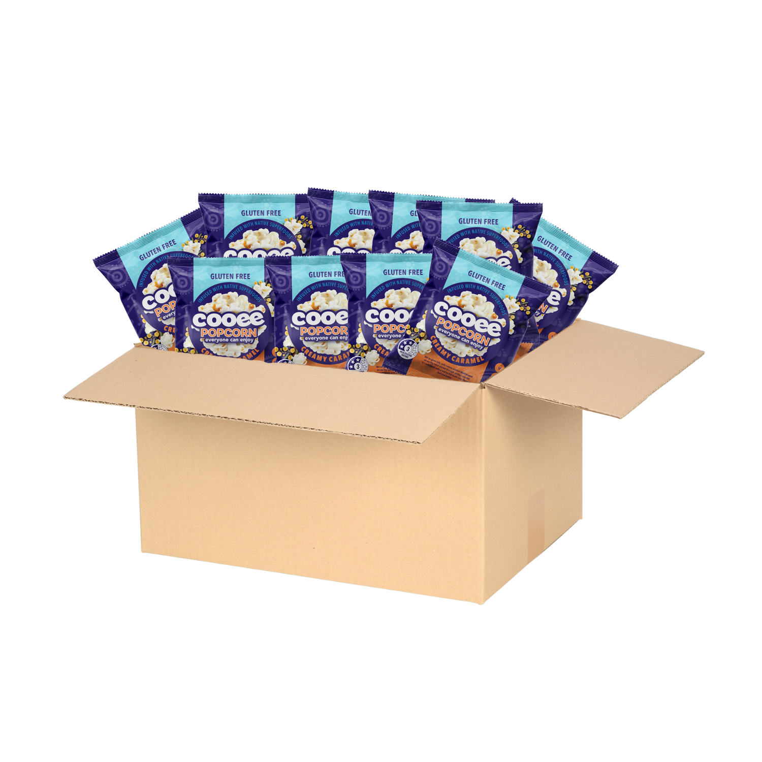 Creamy Caramel Popcorn - 100 pack