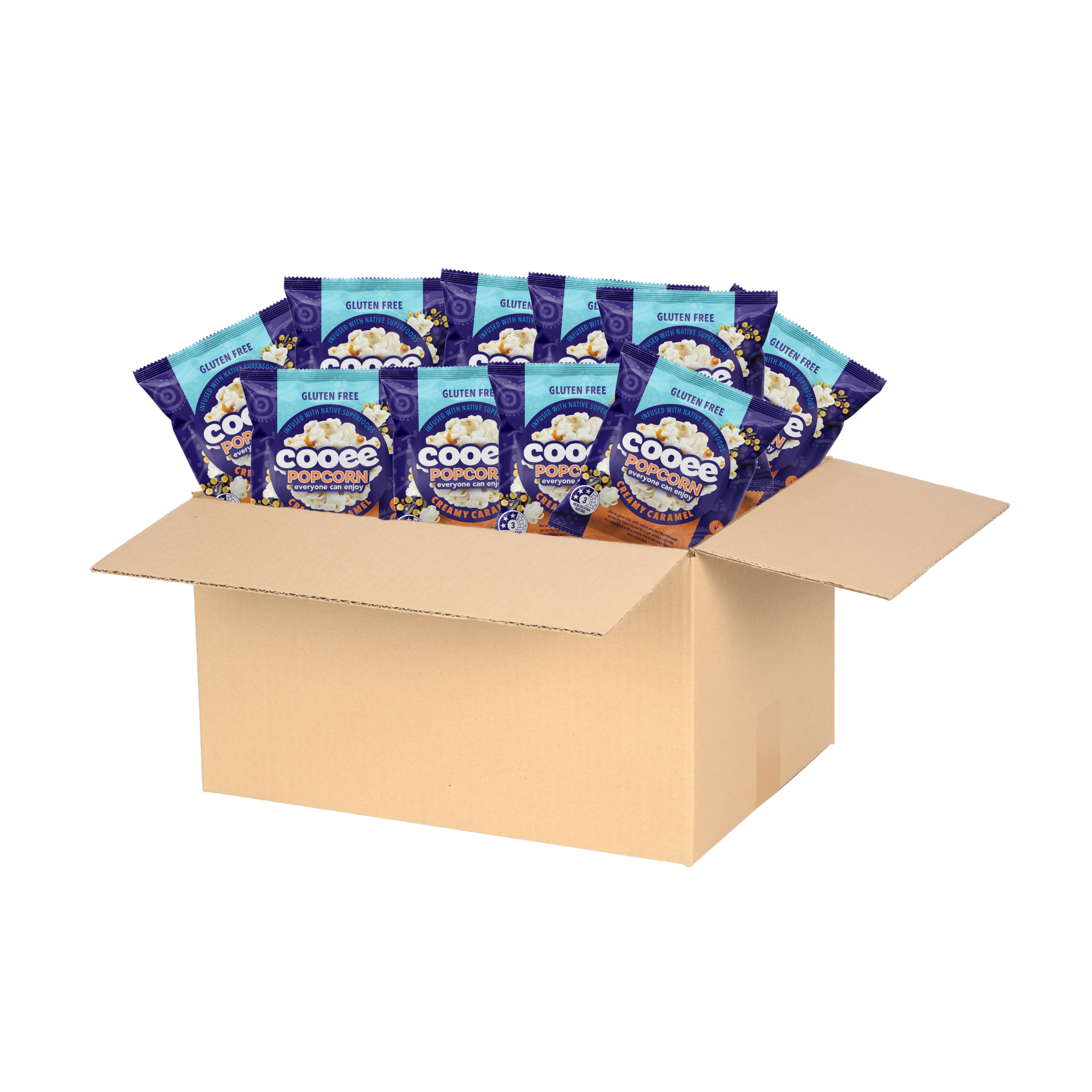 Creamy Caramel Popcorn - 100 pack