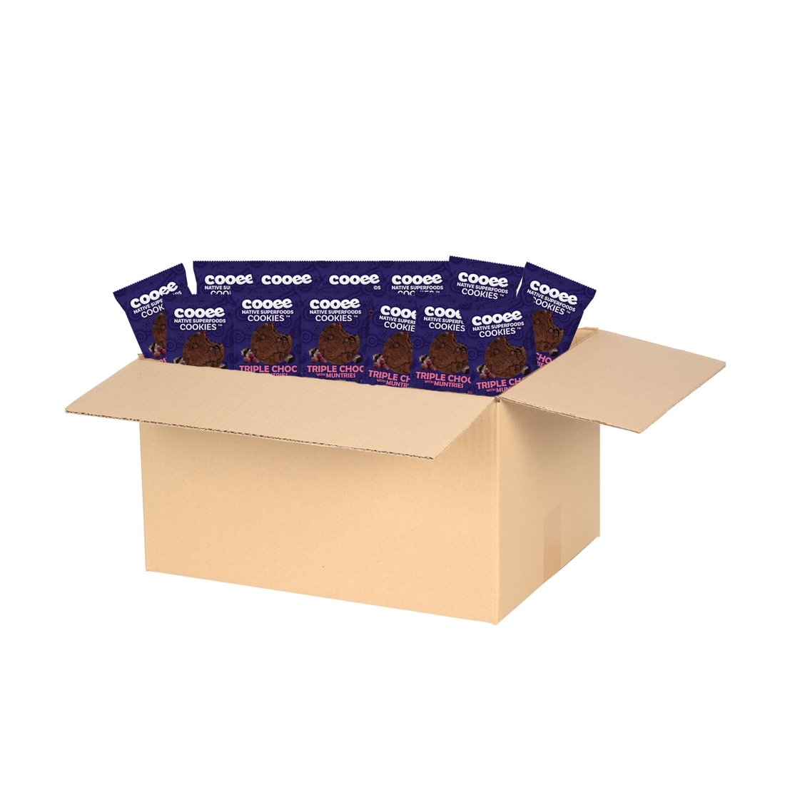 Triple Chocolate &amp; Muntries Cookie 30g - Box of 150