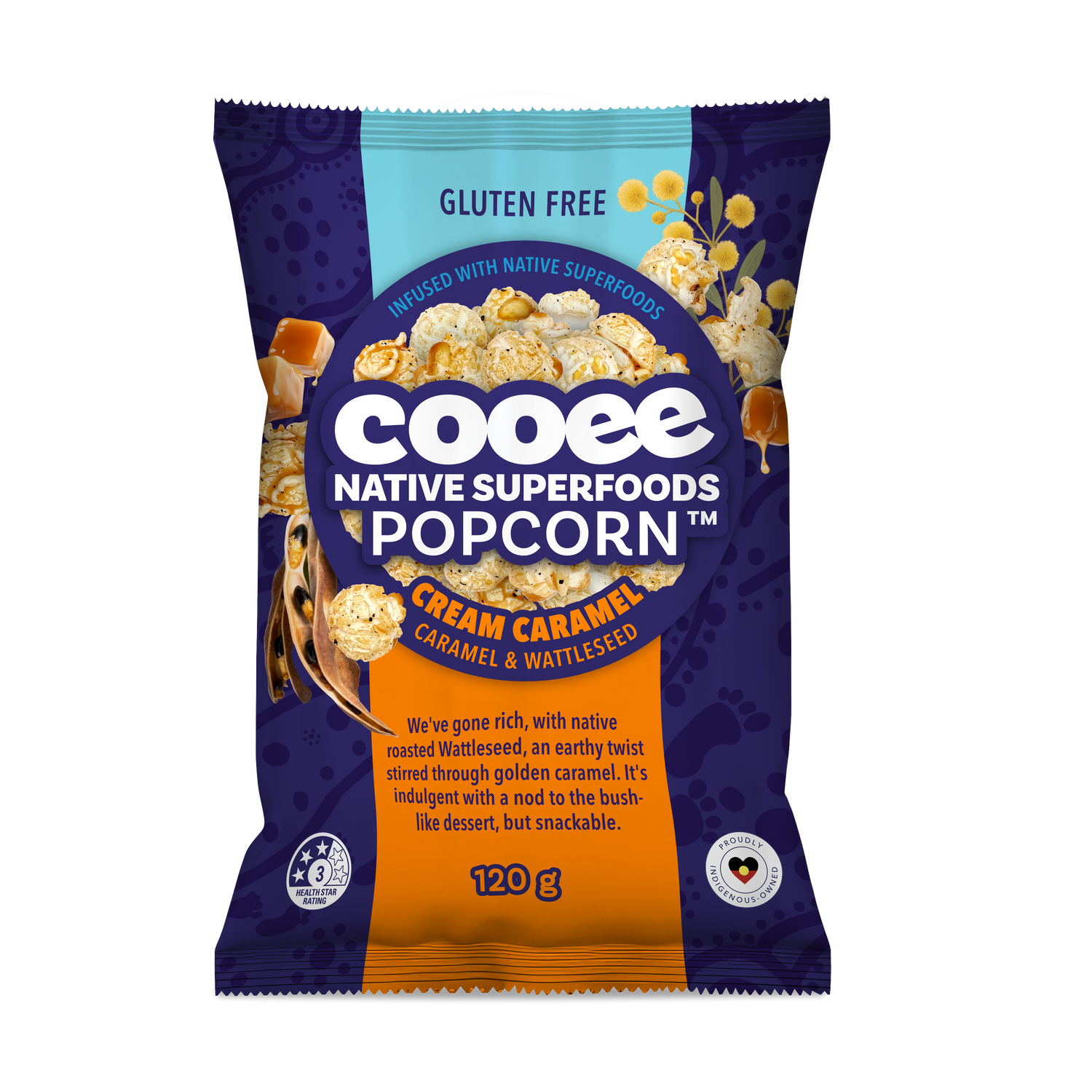 Creamy Caramel Popcorn 120g