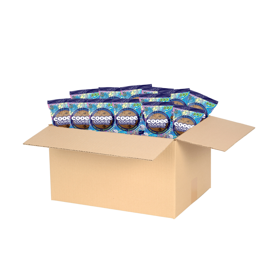 Chocolate Chip &amp; Wattle Seed cookie 30g - Box of 150