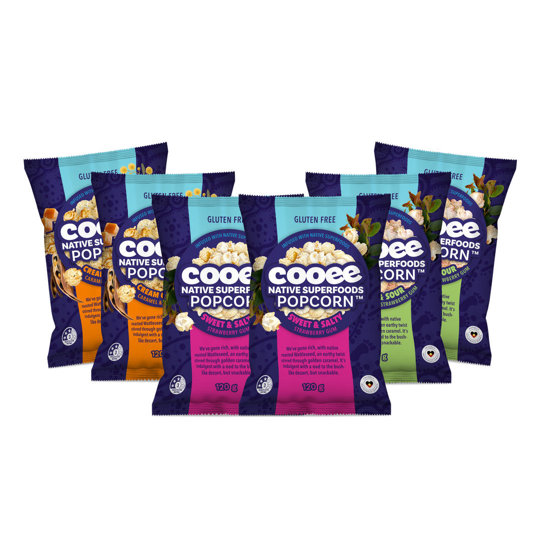 Cooee Popcorn 120g bundle